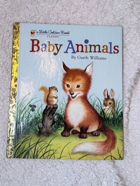 Little Golden Book: Baby Animals - Blue Cover